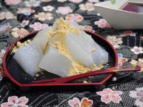 ぷるぷる✩本葛で本格‼簡単!くずもち